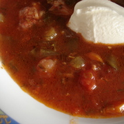 Солянка мясная - первая!!!