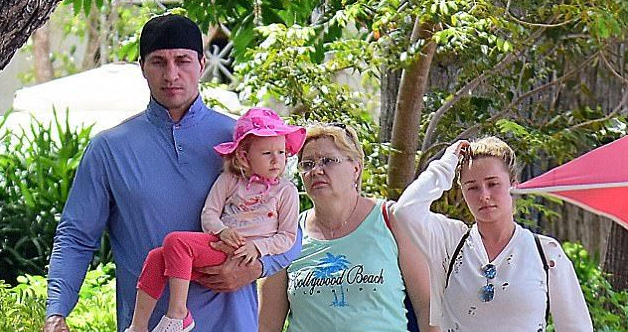 Владимир Кличко забрал дочь в Украину из-за бойфренда ее мамы Владимир Кличко,дети,знаменитости,спорт