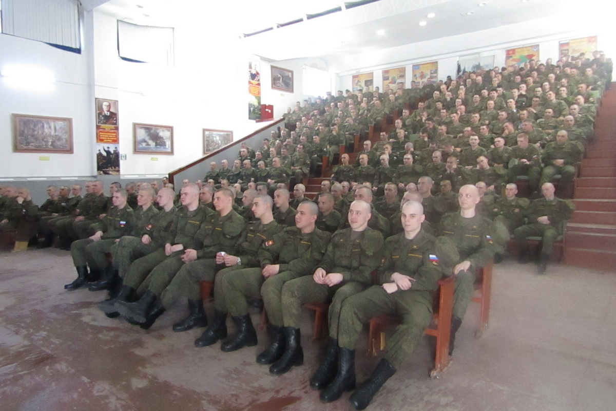 Киновечер для военнослужащих ЦВО состоялся  в Челябинской области