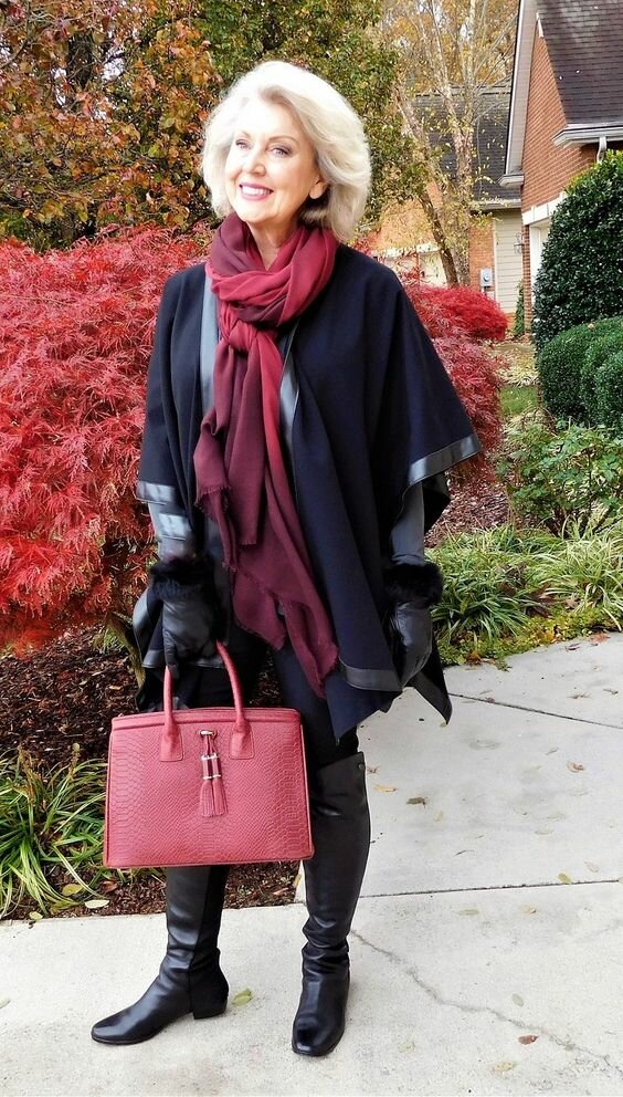 Стильные образы для работающей пенсионерки. Как не выглядеть "теткой"