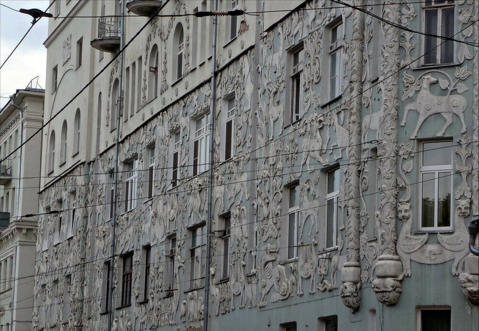 «Дом со зверями»: московская усадьба с тайным зоопарком «Дом со зверями»: московская усадьба с тайным зоопарком зверями», «Дома, Перлов, фасад, животных, который, возможно, каменного, экзотических, зверей, замысел, купец, фасаде, каменные, животные, современное, более, просто, камне, привез