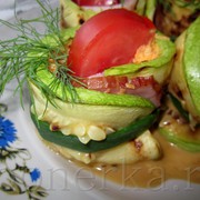 Рулетики из кабачков