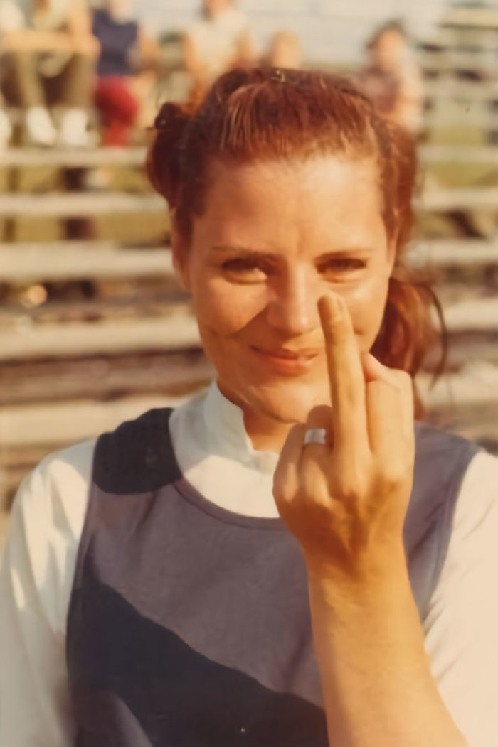 My Grandmother. This Picture Was Next To Her Coffin At Her Funeral (Late 60s Or Early 70s)