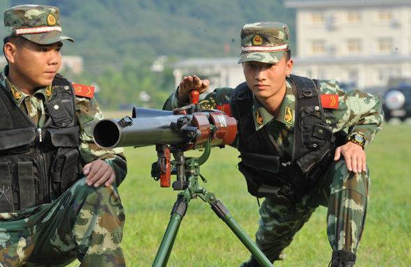 Китайская противотанковая артиллерия в годы холодной войны Китайская противотанковая артиллерия в годы холодной войны оружие