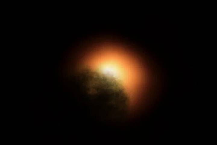 Астрономы решили, что Бетельгейзе притушило облако пыли, которое она сама из себя исторгла. Словно бы чихнула.