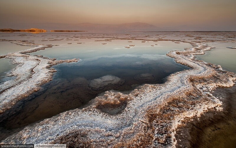 Из первых уст: солончаки Мёртвого моря из первых уст,Мёртвое море,солончаки