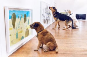 В Лондоне открыли картинную галерею, ориентированную на собак