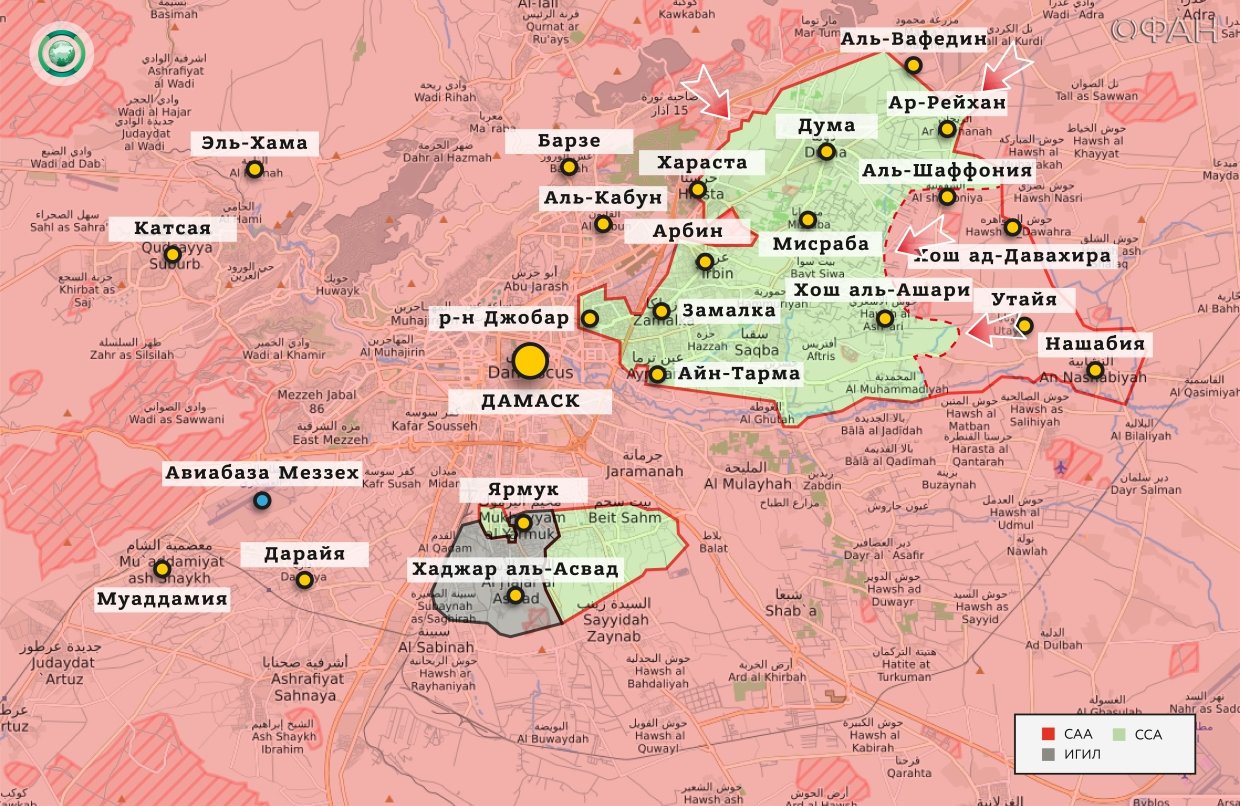 Сирия новости 5 марта 22.30: 14 мирных жителей Дамаска пострадало под огнем боевиков, в перестрелках в Эс-Сувейде погибло четыре человека