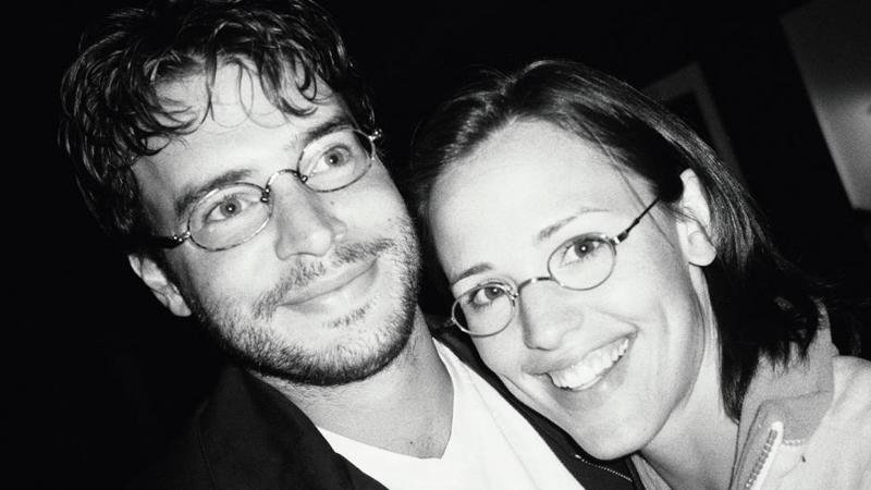 Дженнифер Гарнер со своим будущим первым мужем Скоттом Фоули, 2000 год голливуд, звезды, знаменитости, ночная жизнь, фото