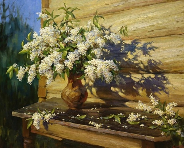 Художник Степан Нестерчук. Есть тоска весёлая в алостях зари 