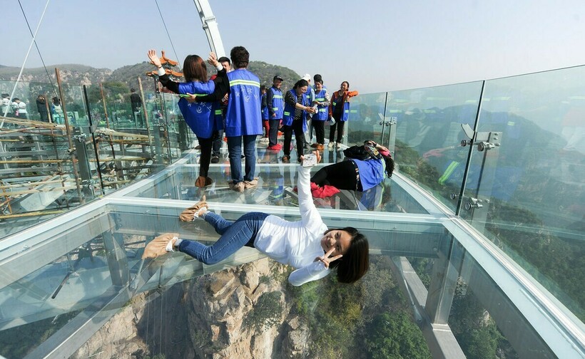 17 головокружительных фото мест для вертикального туризма в Китае