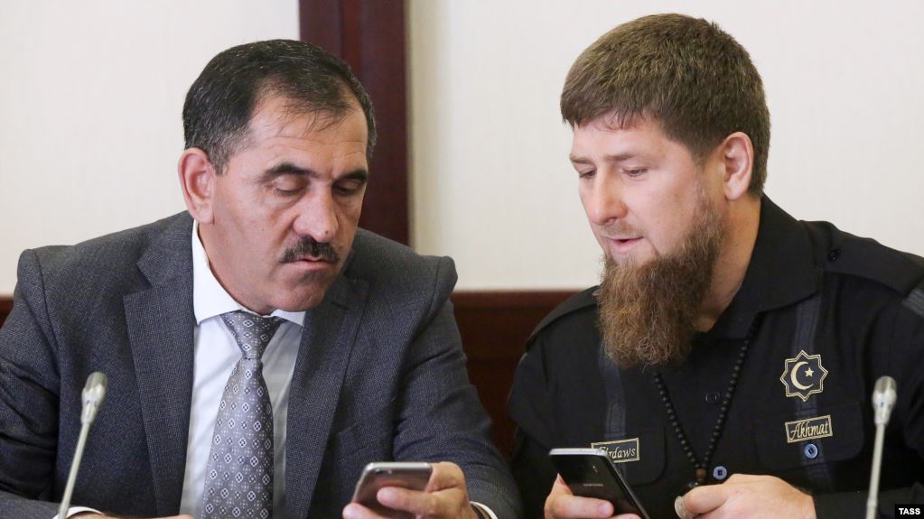Картинки по запроÑу глава чечни глава ингушетии