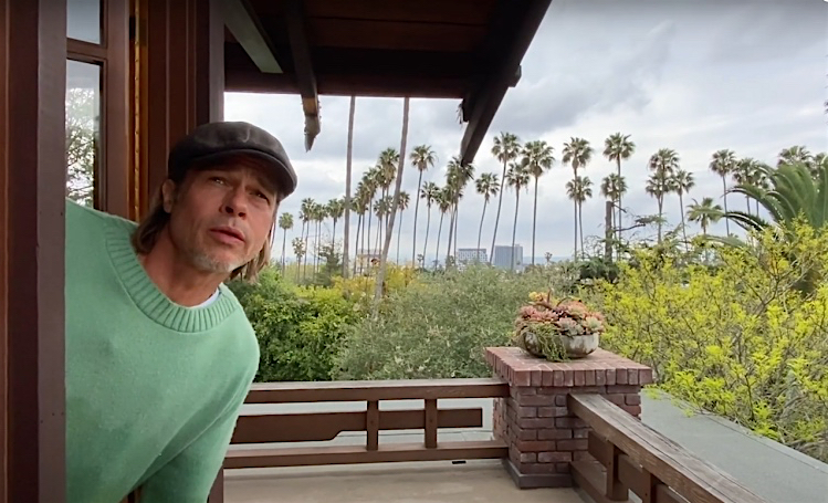 Брэд Питт с прогнозом погоды и Билли Айлиш на выпускном: как Джон Красински делает самое позитивное онлайн-шоу