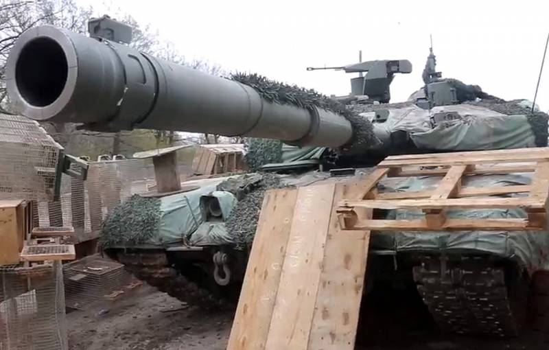Россия впервые задействовала новейшие Т-90М в операции на Украине Техно