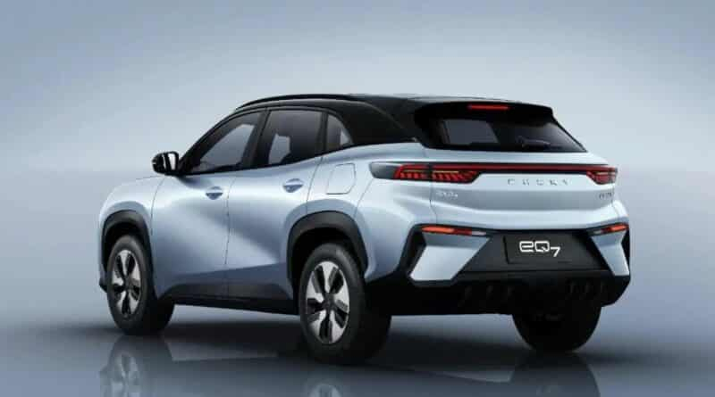 Официальные изображения электрического внедорожника Chery eQ7 показан в Китае с двигателем мощностью 155 кВт
