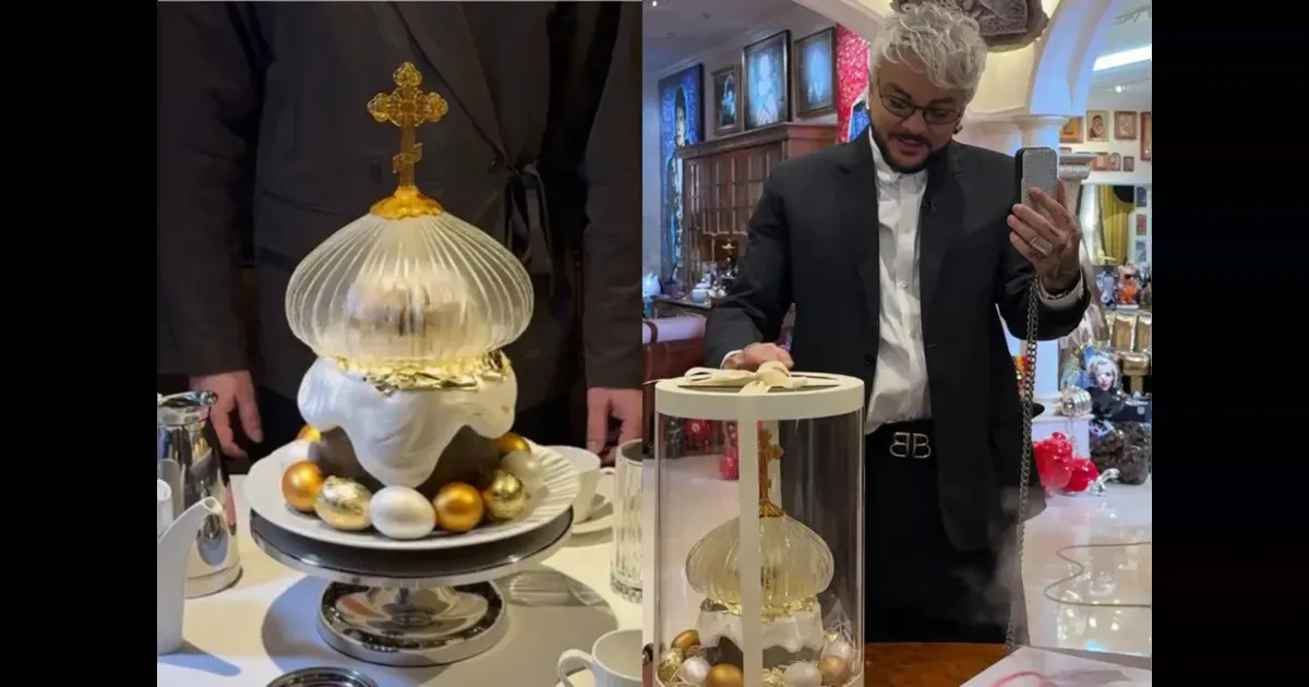 "Простите меня, православные". Филипп Киркоров вновь купил пасхальный кулич за 100 тысяч рублей