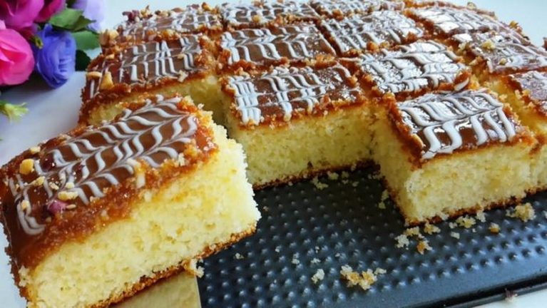 Нежный и вкусный МАННИК. Я просто влюбилась в этот пирог.