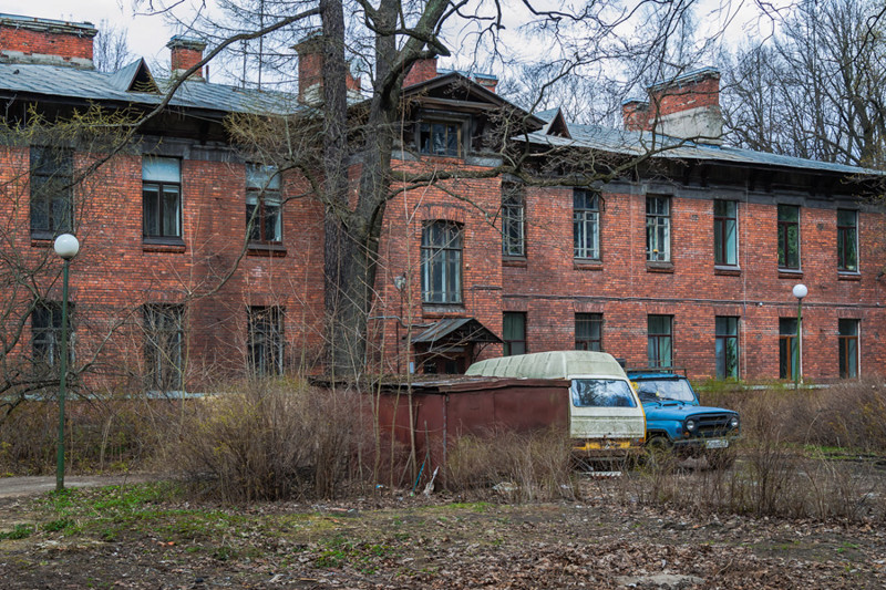 Жилые дома в историческом парке Петербурга петербург, факты, фото