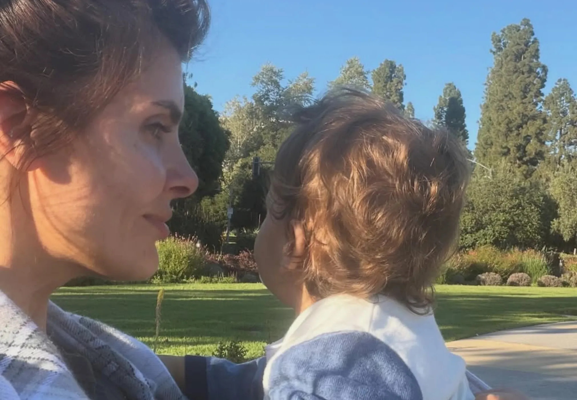 Надежда Оболенцева показала подросшего сына от миллиардера Евгения Швидлера