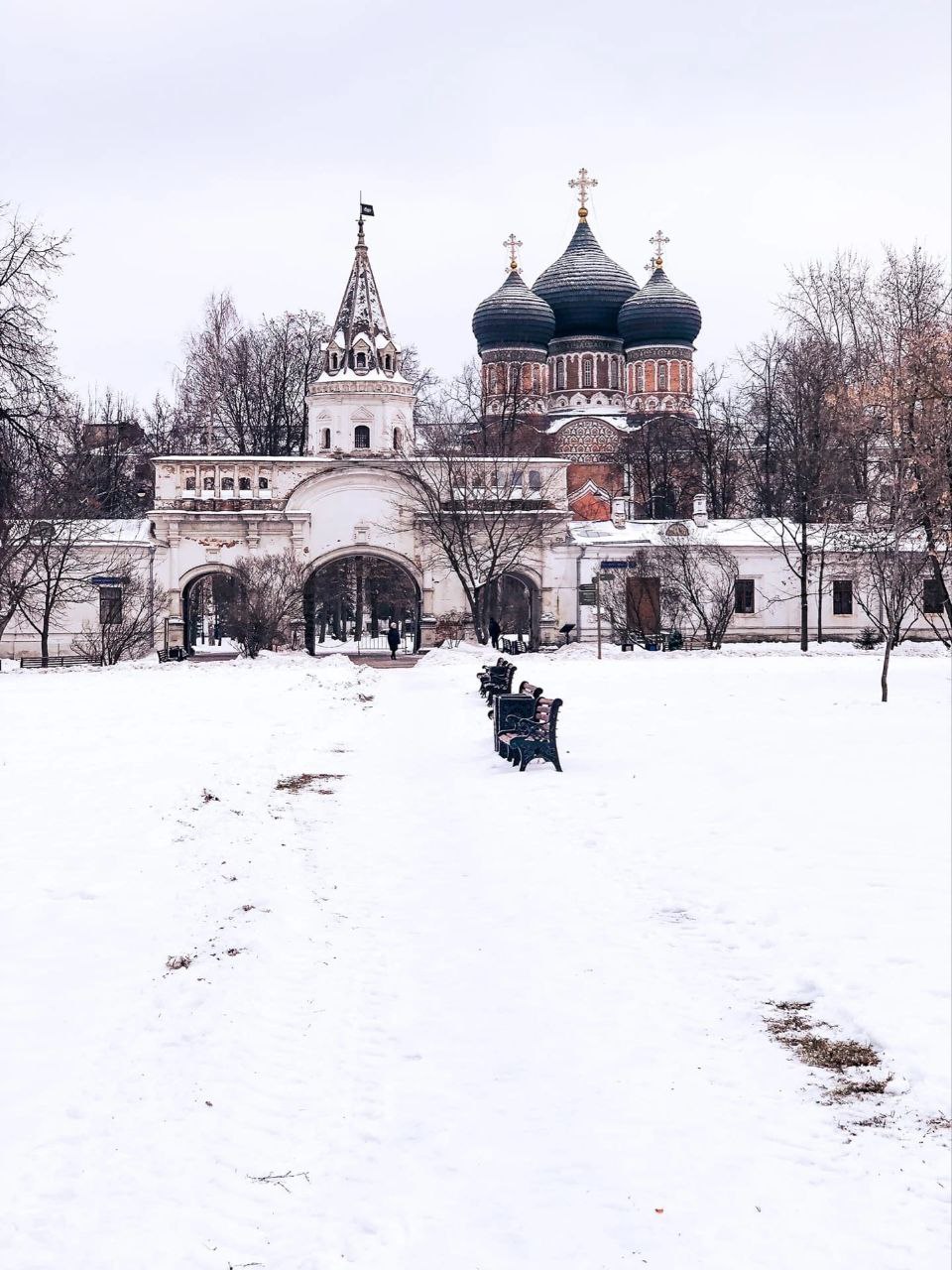 измайловский остров зимой