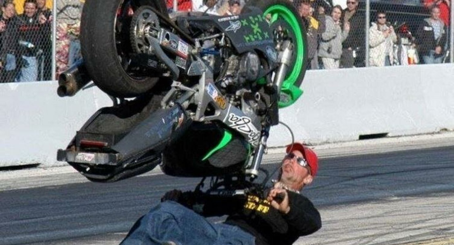 И еще одна подборка смешных ситуаций с мотоциклами