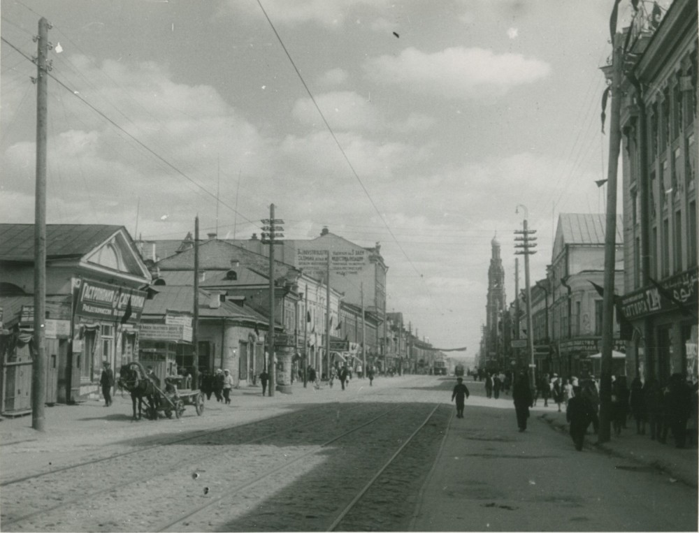 1932 год. Казань. Улица Баумана.