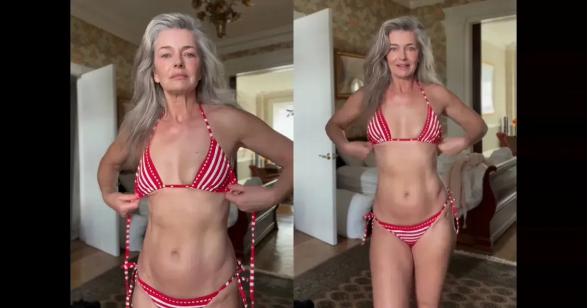 Паулина Поризкова встретила 61-летие в бикини