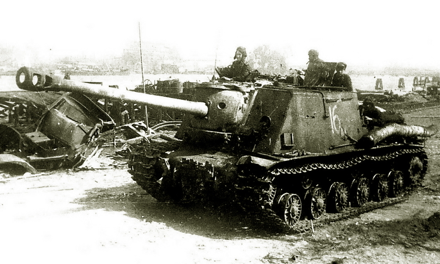 ​ИСУ-122С в Кёнигсберге. 3-й Белорусский фронт, апрель 1945 года - «Недостаёт пулемётов…» | Warspot.ru