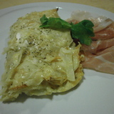 Чесночно-сырная лепёшка Чесночно-сырная лепёшка