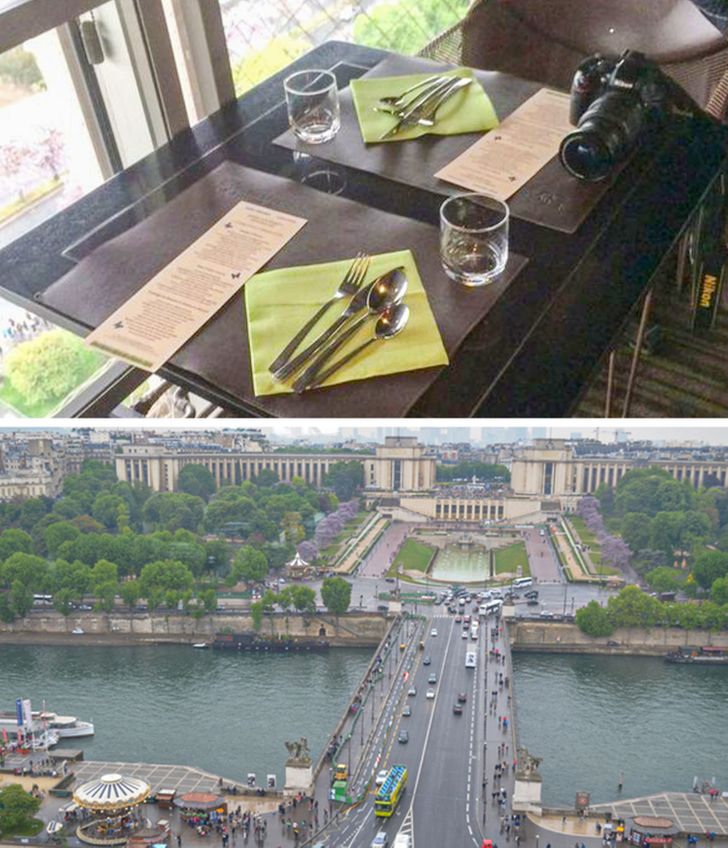 Еда на высоте: ресторан 58 Tour Eiffel — одна из культовых достопримечательностей Парижа еда,из первых уст,Франция