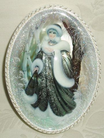 Зимняя сказка ручной работы. На такую красоту хочется смотреть бесконечно! handmake,поделки своими руками,художество