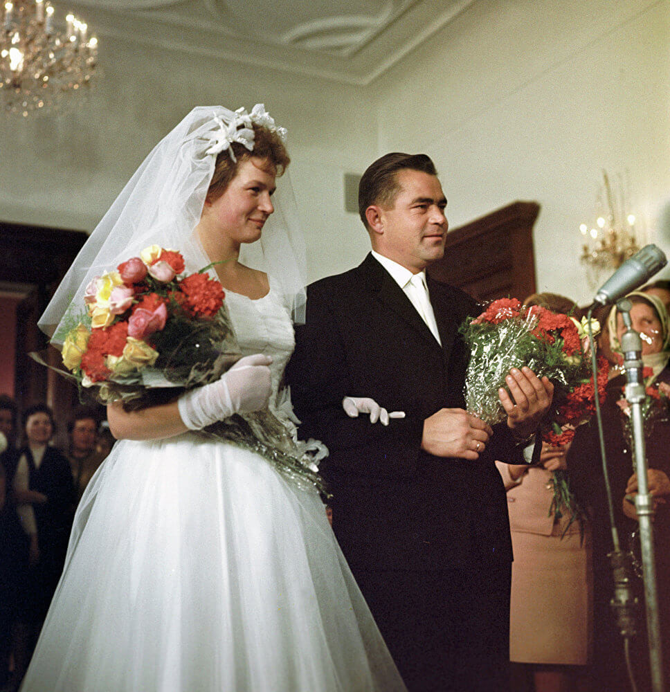 Космическая свадьба Валентины Терешковой Космическая свадьба Валентины Терешковой история,СССР,Терешкова