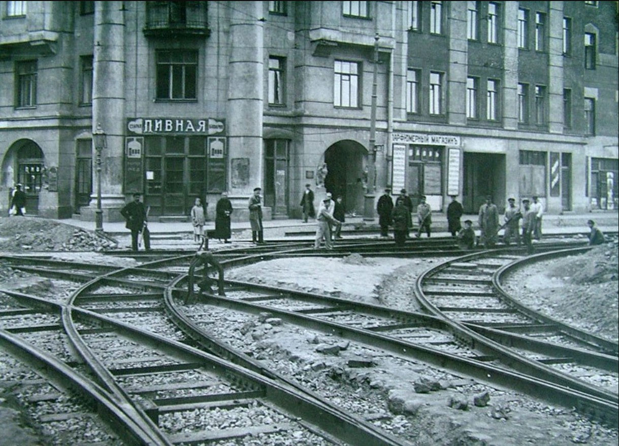 Исторические кадры Петрограда в 1921-1923 годах