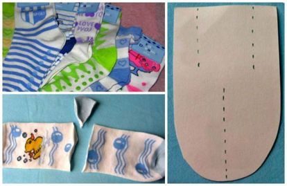 Куклы из носков Куклы из носков Игрушки