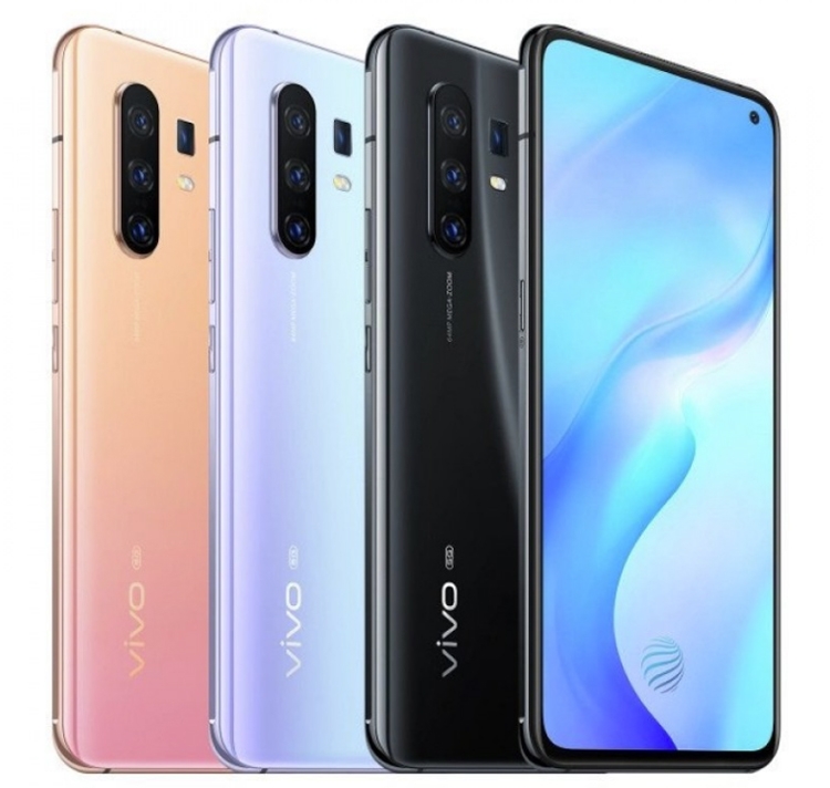 Vivo X30 и X30 Pro: 5G-смартфоны с 6,44" экраном и 64-Мп камерой