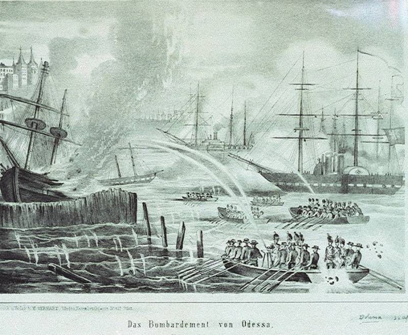 Крымская война. Удар по Одессе история