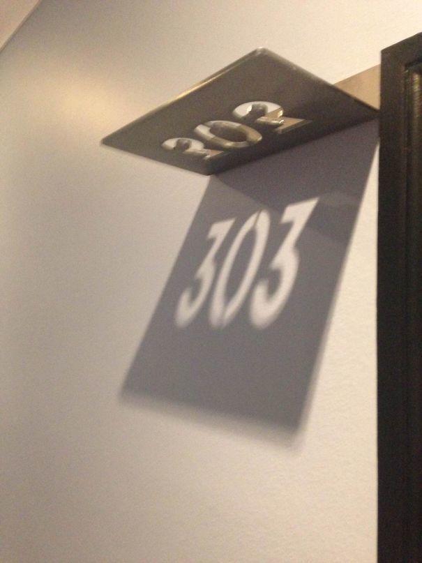 The Room Numbers At My Hotel Are Shadows