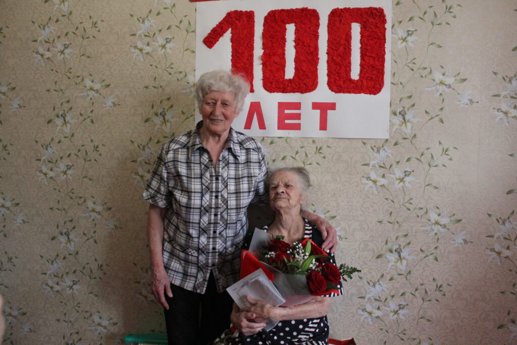 Ветеран Великой Отечественной войны Марина Бурденкова отметила 100-летие