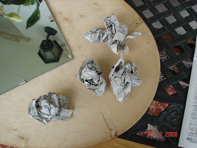 Мятые газеты - как фактура Мятые газеты - как фактура домашний очаг