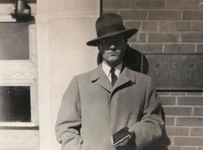 My Grandpa's FBI Academy Photo. He Worked As A Spy Recruiter During The Cold War