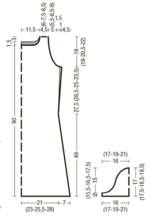 Вязаное платье вязаное платье