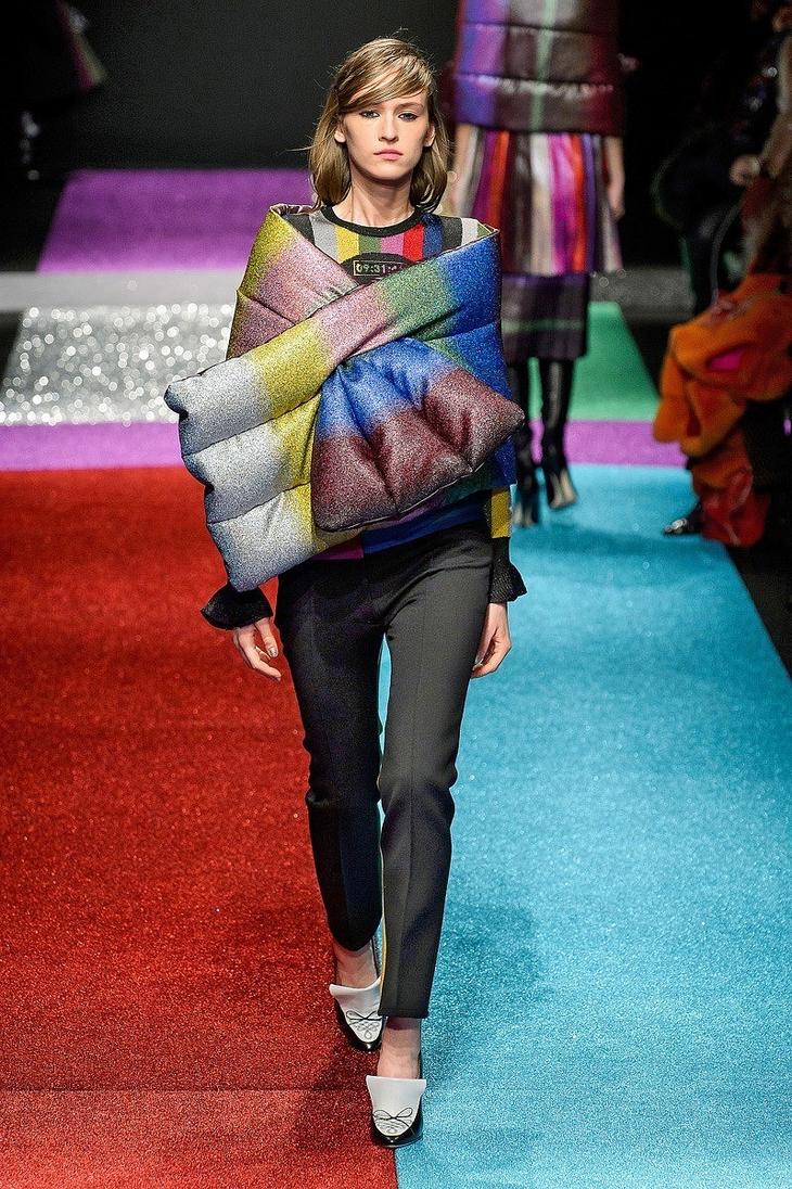 Стёганый шарф-палантин своими руками