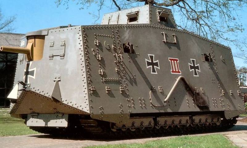 Немецкие танки Первой мировой войны история,танки