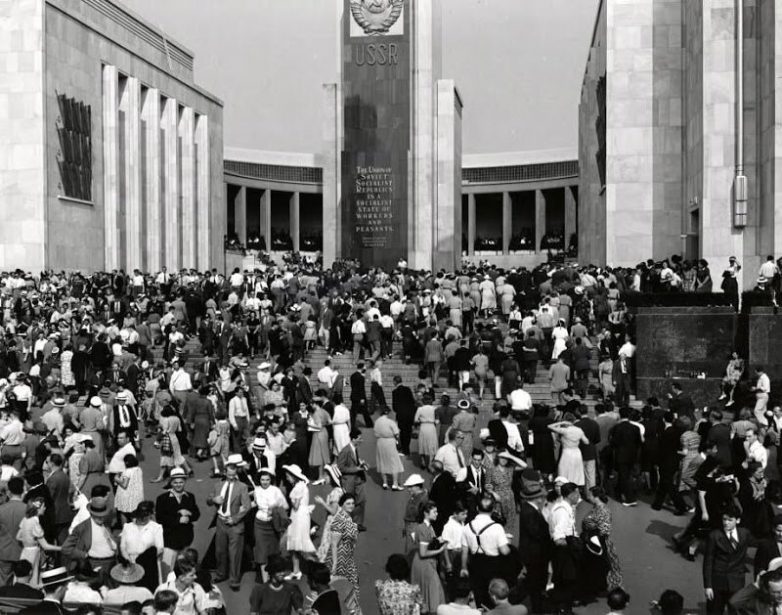 Возведение и демонтаж советского павильона на Всемирной выставке 1939 г. в Нью-Йорке 
