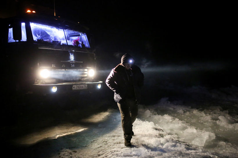 Новозеландец пытался доставить 12 тонн еды на Северный полюс в Сибири 