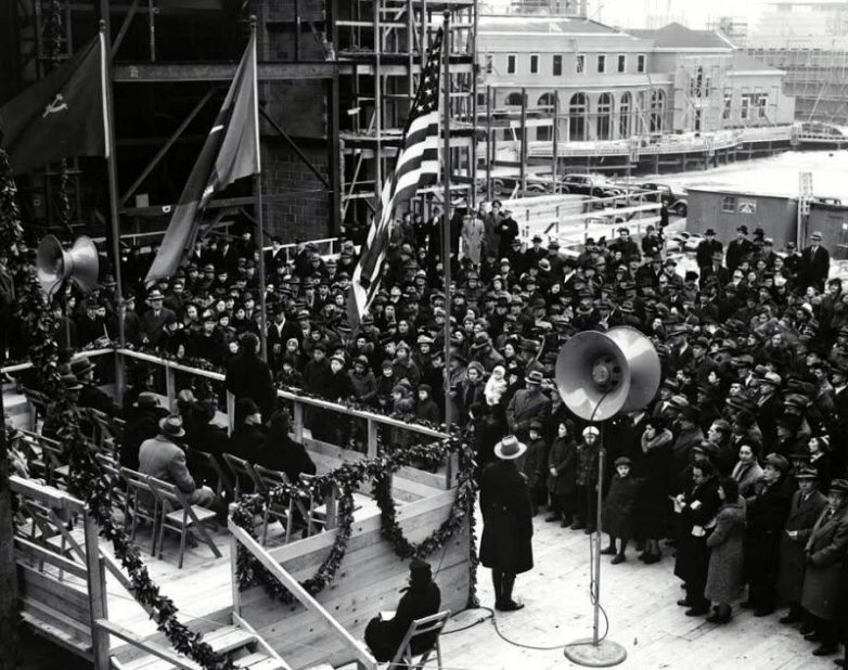 Возведение и демонтаж советского павильона на Всемирной выставке 1939 г. в Нью-Йорке 