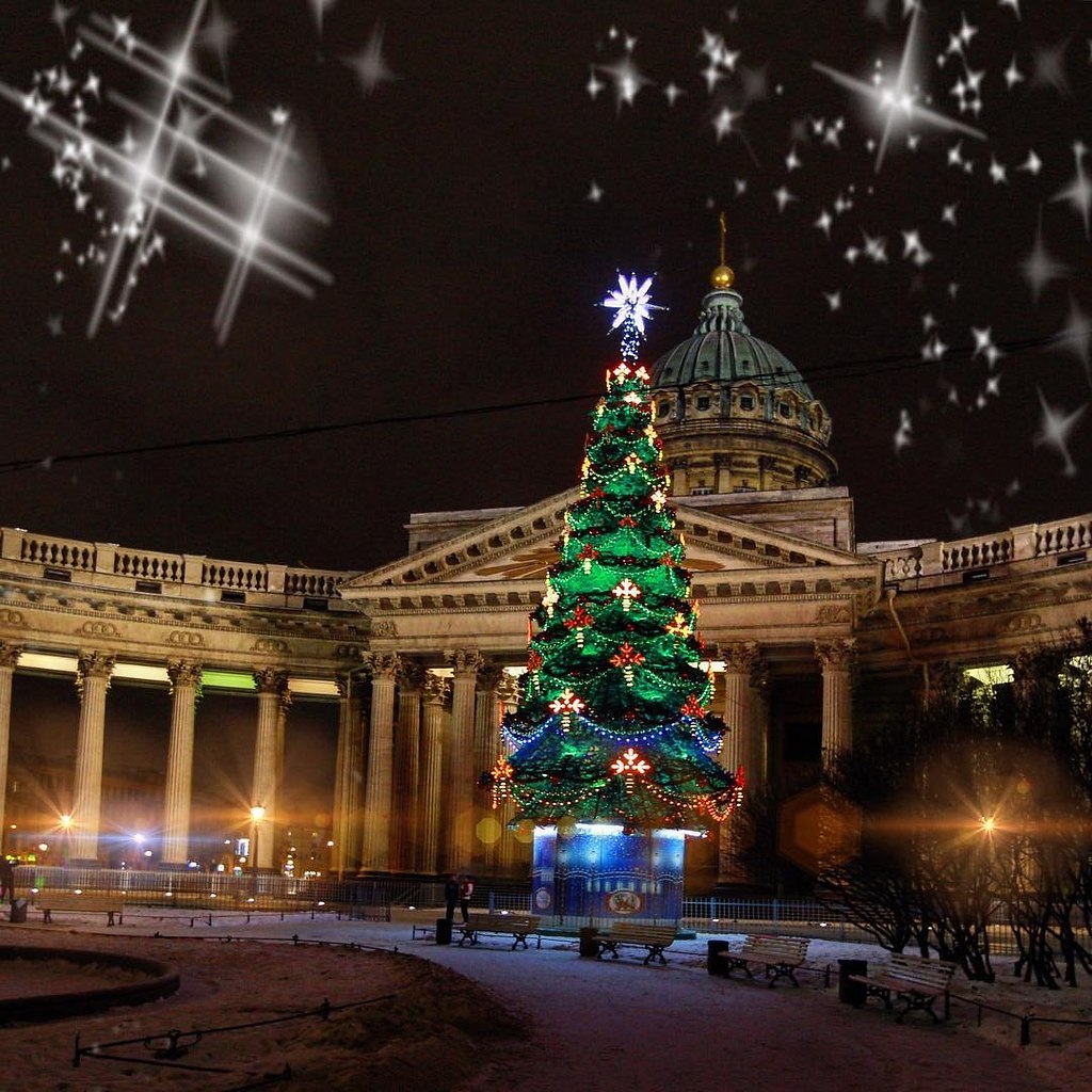 Сказочный зимний Санкт-Петербург