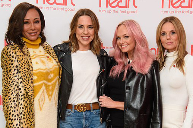 Воссоединившиеся участницы Spice Girls появились на радио