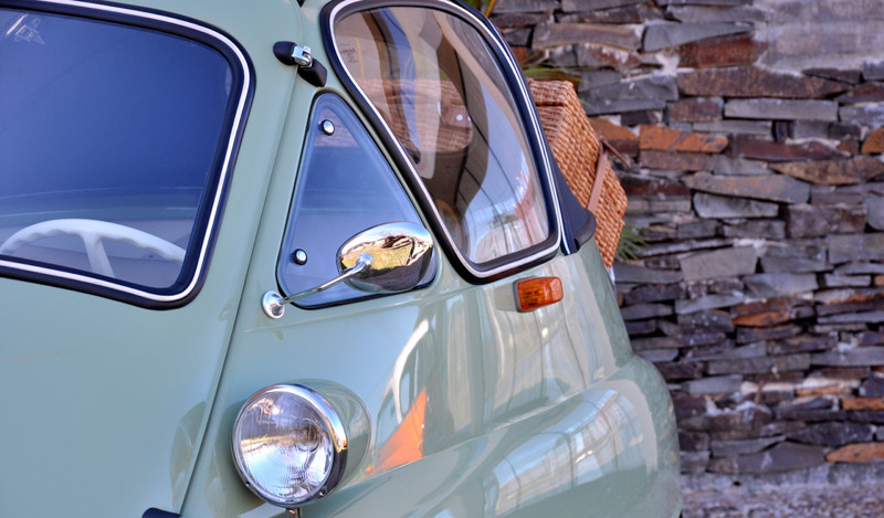 Isetta - самый мимимишный автомобиль в истории 50-е, 60-е, автопром, германия, девчонки, машинки, ностальгия