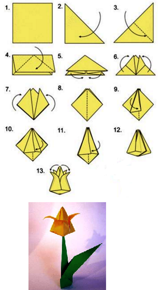 Сделать, картинки оригами для детей 6-7 лет